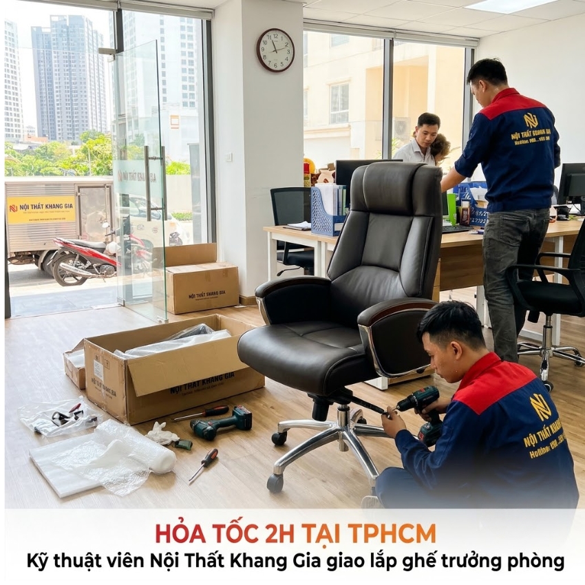 Top Mẫu Ghế Trưởng Phòng TPHCM Đẹp, Hiện Đại – Giao Lắp Tận Nơi Trong 2H