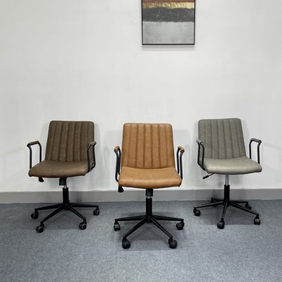 Ghế văn phòng nhỏ gọn bọc da cao cấp: SG - 1369 Ghế văn phòng nhỏ gọn bọc da cao cấp: SG - 1369 - $hienthicat
