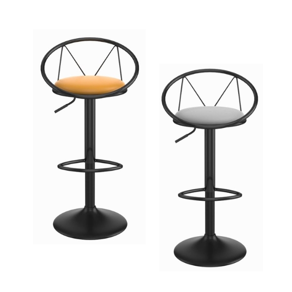 Ghế quầy bar ngoài trời sắt sơn tĩnh điện: SG - 4142
