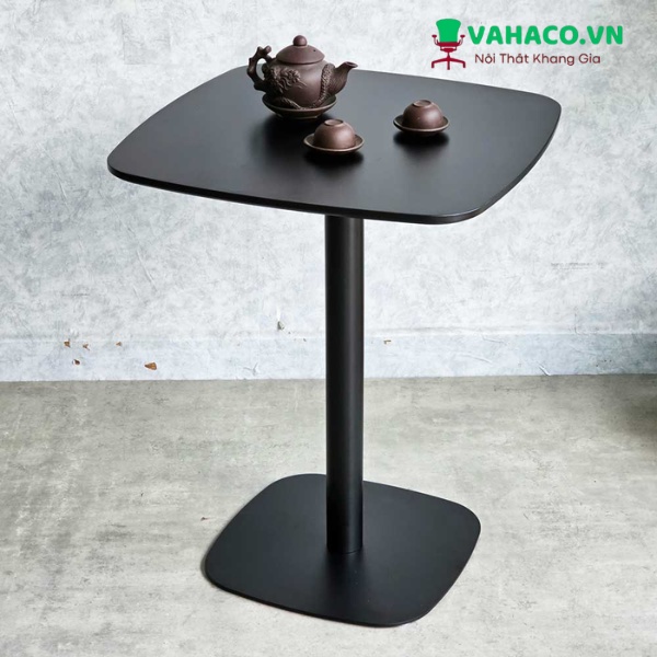 Bàn cafe vuông 60cm chân sắt sơn tĩnh điện: SG - B154 - $hienthicat