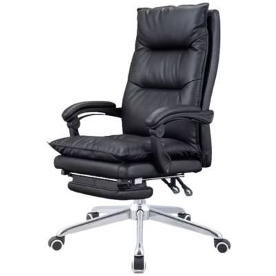 Ghế da văn phòng màu đen ngả lưng có gác chân: SG - 5173-1 - $hienthicat
