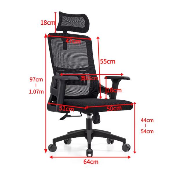 Ghế văn phòng hiện đại lưng lưới nhiều màu: SG - 321 - $hienthicat