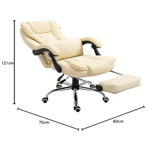 Ghế xoay văn phòng ngả lưng co gác chân: SG - 7125 - $hienthicat