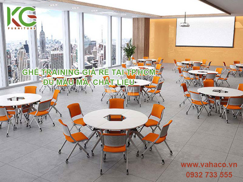 Ghế Training Giá Rẻ  tại TP.HCM   Lựa Chọn tiết kiệm Cho  trung tâm Đào Tạo